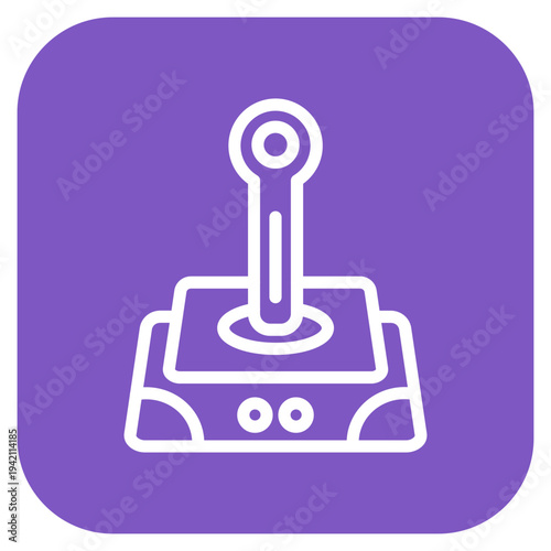 Vector Design Joystick Icon Style