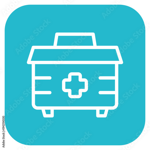 First Aid Kit Icon Style