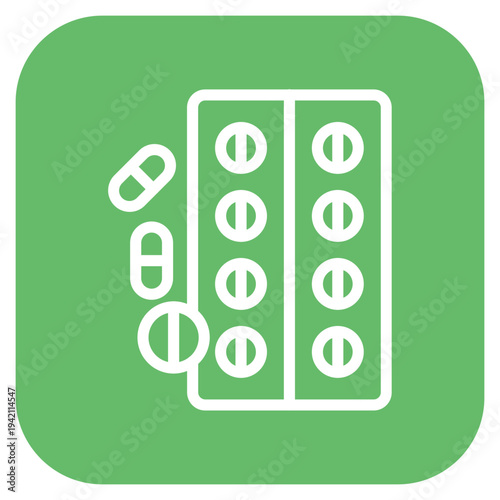 Pills Icon Style