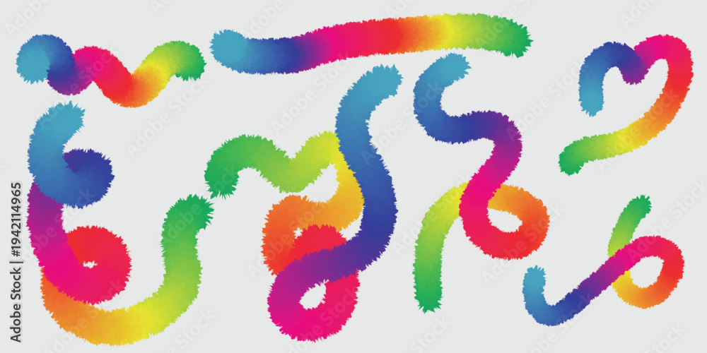 Obraz premium Abstract roughen line art background with textured hand drawn strokes, modern grunge vector illustration.