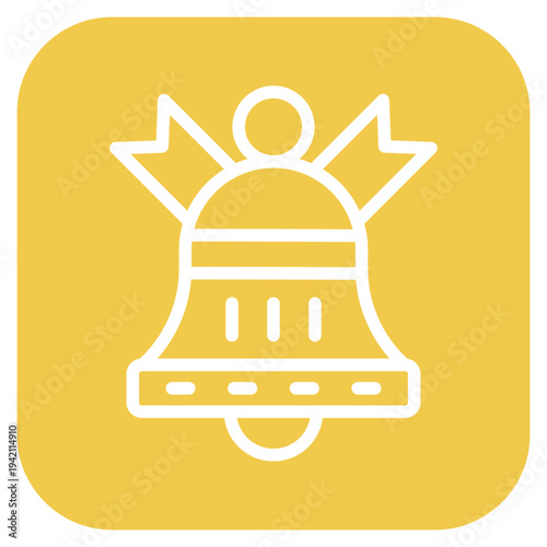 Birthday Bell Icon Style
