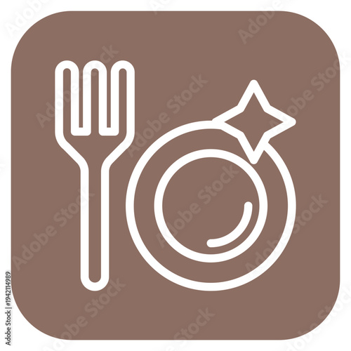 Cutlery Icon Style
