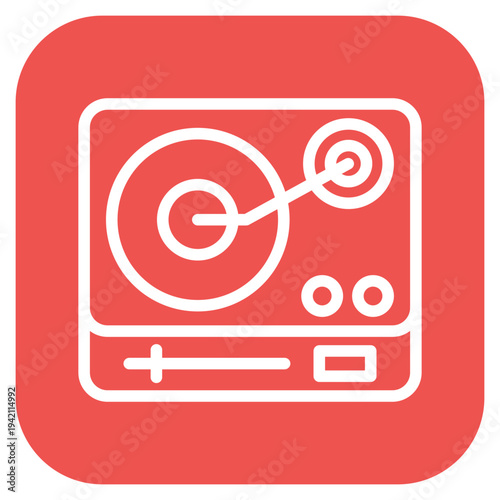 Turntable Icon Style