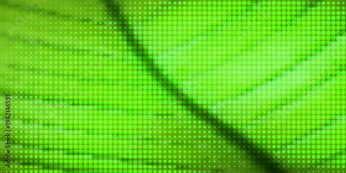 Light Green vector texture with disks. Colorful illustration with gradient dots in nature style. Pattern for wallpapers, curtains.