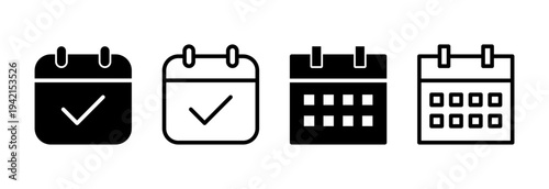 Calendar icon vector illustration. Calender sign and symbol. Schedule icon symbol