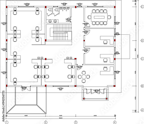 vector sketch illustration silhouette construction design site plan layout architecture section view classic vintage house facade