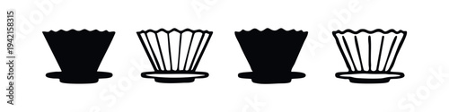Set of badminton shuttlecocks icons in black and white hand drawn style, isolated on white background.