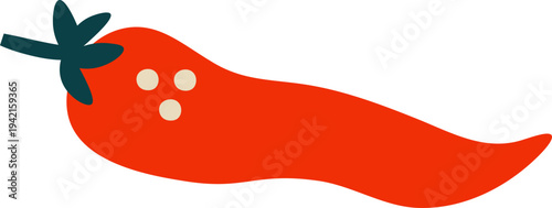 Chili Pepper Cartoon