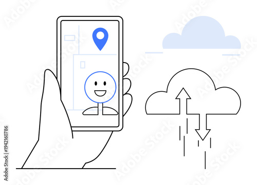 Cloud storage technology. Cloud storage facilitates data upload, sharing, and access. Cloud storage ensures seamless file management for professionals, businesses, and individuals. Ideal for tech