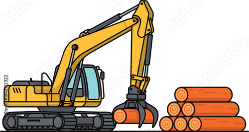 Yellow vector illustration of a 4x4 off road suv with roof rack and a black line art version for automotive branding adventure travel