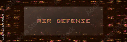 Digital Air Defense Radar Interface for Cybersecurity Monitoring and Network Protection