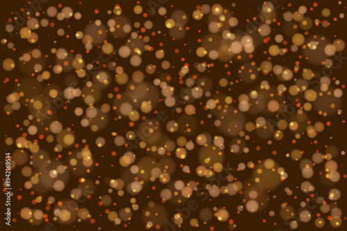 Warm Golden Bokeh Background for Autumn Harvest Festival and Thanksgiving Celebration