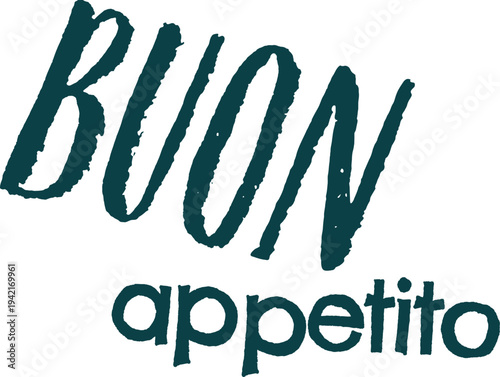 Buon Appetito Lettering Brush Script