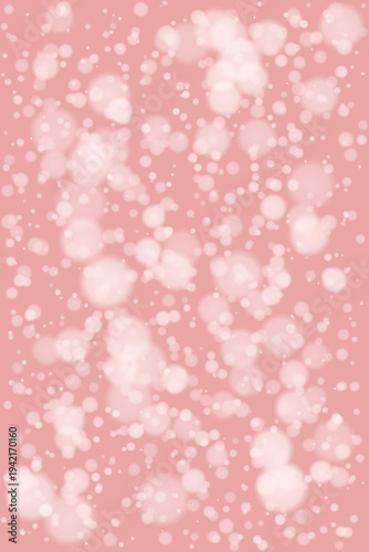 Soft Pink Bokeh Background for Baby Shower Girl Announcement and Gender Reveal Party