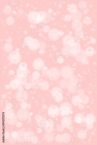Soft Pastel Pink Bokeh Background for Feminine Branding and Skincare Packaging Design
