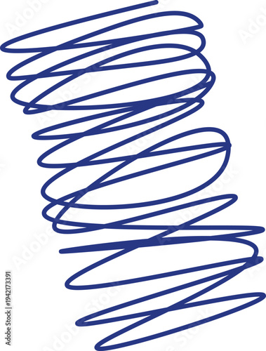 Scribble Spiral Swirl Doodle