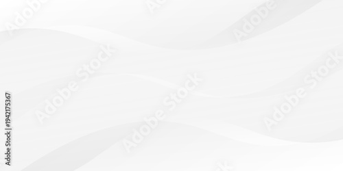 White gradient abstract curve pattern on gray background.