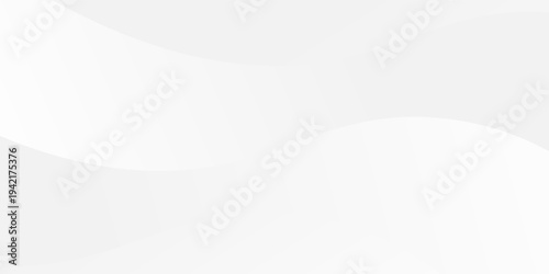 White gradient abstract curve pattern on gray background.