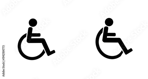 disabled, disability, wheelchair, handicap, accessibility, accessible, sign, symbol, icon, vector, illustration, silhouette, figure, person, mobility, support, assistance, inclusive, inclusion, equali