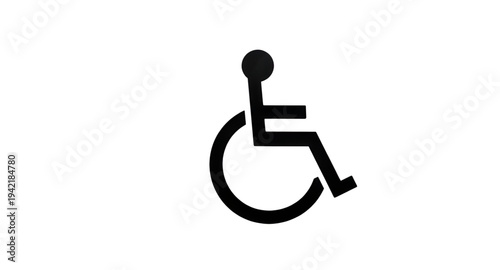 disabled, disability, wheelchair, handicap, accessibility, accessible, sign, symbol, icon, vector, illustration, silhouette, figure, person, mobility, support, assistance, inclusive, inclusion, equali