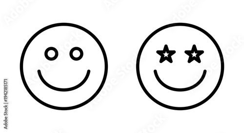 Smile icon symbol for apps and websites. smile emoticon icon. feedback sign and symbol