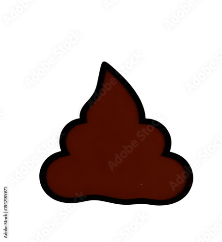 poop, poo, feces, dung, stool, turd, emoji, icon, cartoon, illustration, brown, pile, swirl, smelly, stink, dirty, waste, bathroom, toilet, hygiene, sanitation, funny, humor, joke, silly, gross, messy
