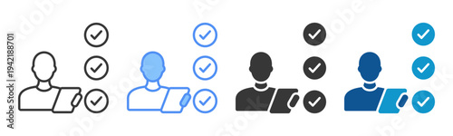 Soft Skills Icon Set Multiple Style Collection