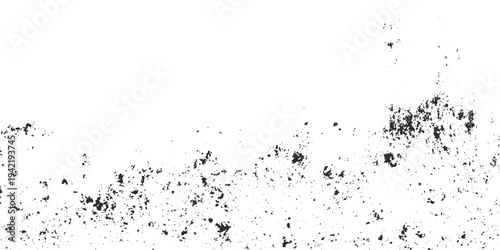Rough black and white grunge texture vector with distressed overlay and abstract textured effect