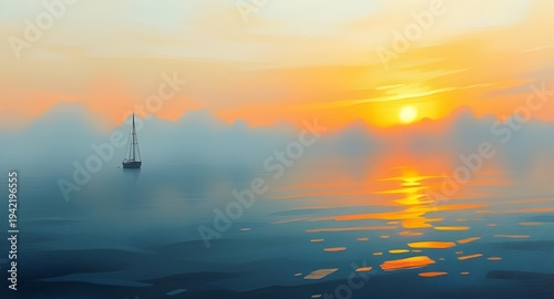 sunset, dusk, evening, twilight, sun, sunlight, glow, orange, red, yellow, sky, clouds, horizon, sea, ocean, water, waves, beach, shore, coastline, reflection, light, shimmer, warm, calm, peaceful, se