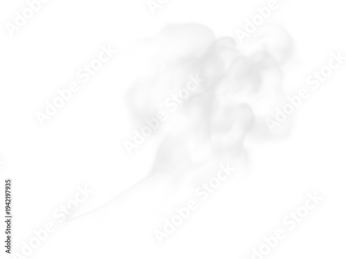 Foto 白い煙のイラスト素材