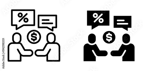 bargain icon, element icon for design branding, print, and digital media