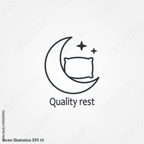 quality rest icon symbol illustration vector eps10 logo template design pattern seamless bright minimal design flat design realistic style simple design modern design