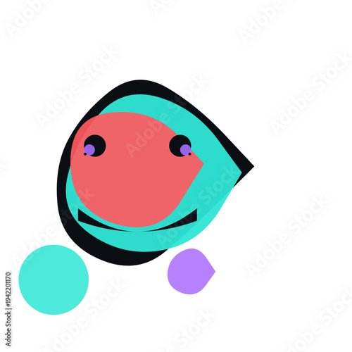 Cosmic Badge with masked panel