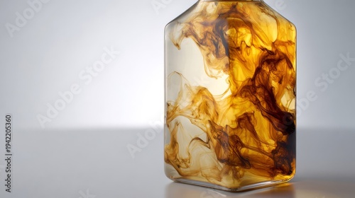Intricate Swirling Patterns of Liquid Honey
