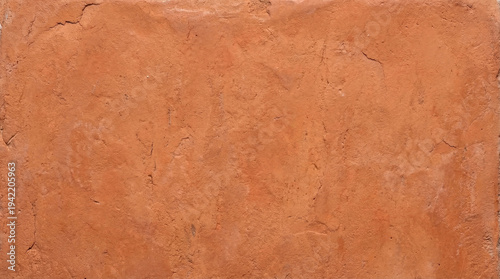 Rough unglazed terracotta tile texture background with warm earthy red-orange matte surface, authentic Mediterranean surface perfect for restaurant brand boutique hotel or artisan design
