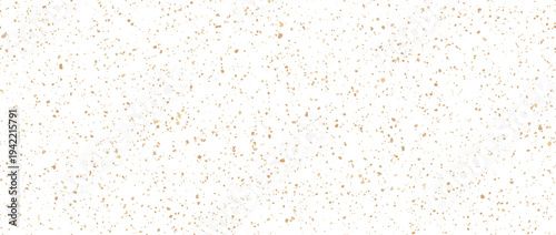 Brown seamless sand noise texture. Repeated subtle distress grit pattern wallpaper. Beige grain background with speckles, flecks, particles. Scatter small dot surface. Vector speck overlay patern