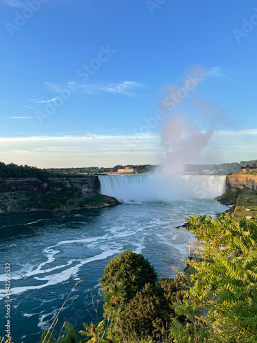 Niagara falls mist
