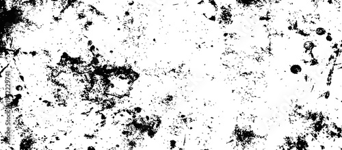 Abstract Grungy Black and White Texture Overlay Background with Dirt Dust and Splatter Effect for Graphic Design