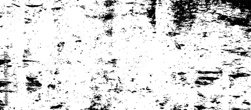 Black and White Grunge Overlay Texture Distressed Rough Surface Graphic Element