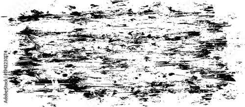 Distressed Grunge Paint Splatter Texture Black and White Background