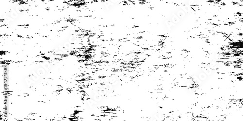 Black Grunge Texture Overlay Vector Distressed Rough Scratch Background