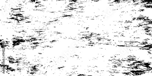 Black and white grunge texture overlay vector abstract distressed background rough grainy effect for design