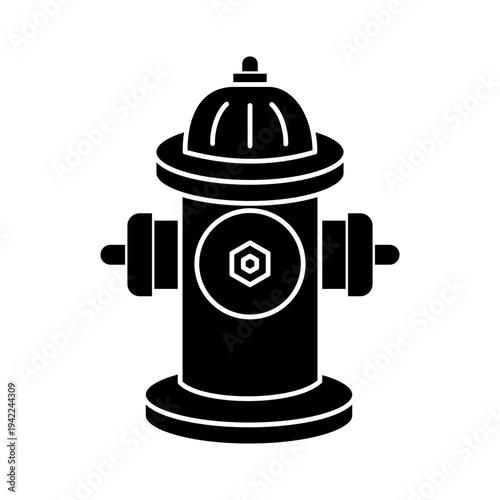 Hydrant Icon Glyph