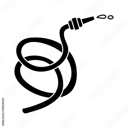 Hose Icon Glyph