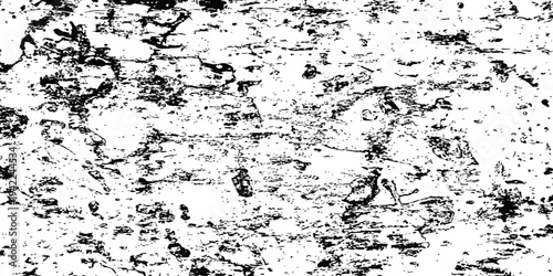 Vector Grunge Texture Overlay Distressed Black and White Background Scratched Rough Surface Noise Effect Illustration
