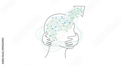 Person Holding Head Up.