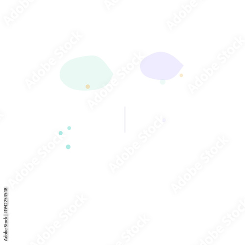 Multigenerational intergenerational storytime vector, connection scene