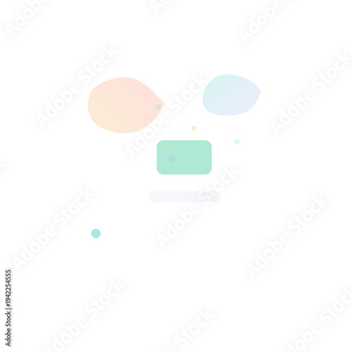 Multigenerational recipe screen kitchens vector, connection scene SVG