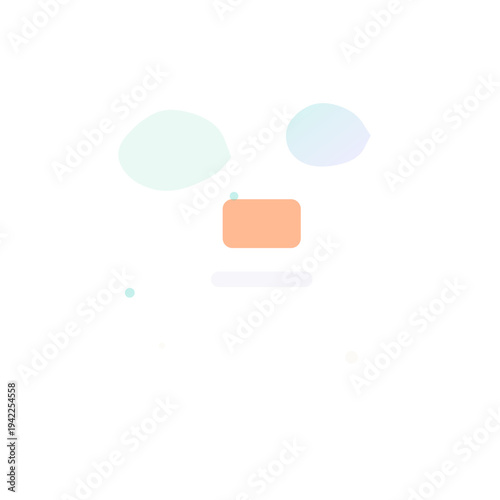 Multigenerational recipe screen kitchens vector, connection scene SVG