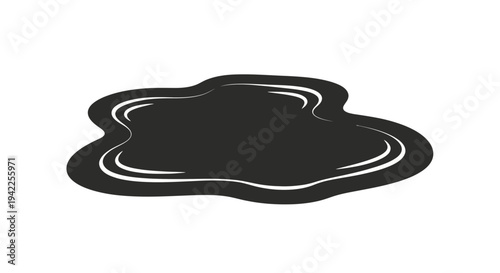 Black Oil Slick Texture.